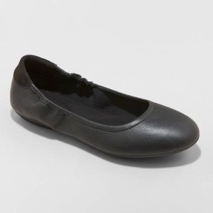 A New Day Women’s Meredith Ballet Flats Black Size 7 Round Toe
